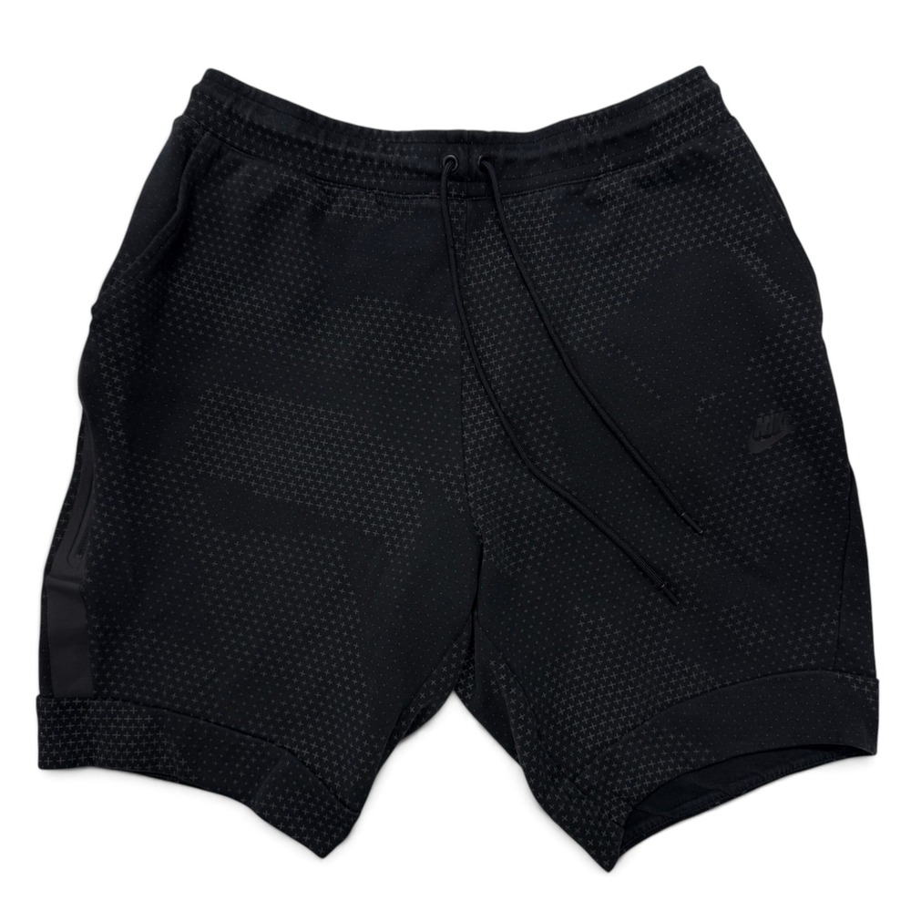 Nike Tech Fleece Shorts GX 1.0 Mens Large Black 886193-010 Zip Pocket